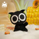 Little Hei War Record Luo Xiaohei Plüschpuppe Emoji Pack Star Eye Doll Anime Spielzeug Geburtstagsgeschenk Grundlegende Position [ca. 21 cm lang]