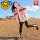 G.DUCKKIDS children's clothing light luxury brand girls' jacket autumn and winter 2025 new lamb velvet girl sweater 6-14 years old middle-aged boy black shot according to height 170 cm