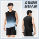 Victoria Traveler Sportswear Set Men's Ice Silk T-shirt Running Quick Dryer Sleeveless Summer Vest Shorts Fitness Basketball Suit XL