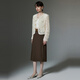 Three-color hollow V-neck small fragrance jacket