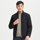 Talented men's stand-up collar jacket autumn and winter 25 new graphene warm fabric embroidery simple business casual windproof