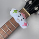 
Sijie brand Rongdetang cute little animal cartoon folk songs electric guitar ukulele vocal clip tuner yellow