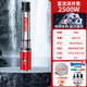Futong DC deep well submersible pump household well water battery electric vehicle 12v48v72v volt high head deep well water pump 2500W [4872v] 14 meters wire 10 meters canvas tube [battery use] German permanent magnet all copper motor
