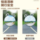 Shoumai Emma Xiaojindou rearview mirror electric car reflector large field of view ultra wide angle meta universe play battery car decoration [Sunny yellow rearview mirror + handlebar phone stand]