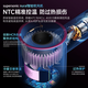 National 3C certification丨4.5 billion negative ion hair care high-speed leafless hair dryer household negative ions silent high-power non-damaging constant temperature quick-drying hair dryer Huaqiangbei official top-single nozzle starry sky gray 4.5 billion moisturizing negative ion hair care