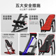HARISON US Hanchen inverted house fitness equipment stretching machine traction auxiliary artifact stretching lumbar chair upside down [upgrade] inverted machine 407 manual 180
