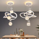 
Leishi Lighting Restaurant Chandelier Modern Simple Dining Room Dining Table Light Bar Internet Celebrity Bedroom Chandelier Adjustable New Zhongshan Lamp 12099Y White 50cm Diameter--Three Colors No Extreme