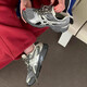 亚瑟士（asics）GEL-DS TRAINER 14田嘉瑞同款25新款低帮休闲跑步鞋 1203A608-100【白色】 36