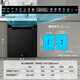 Haier home built-in double-sided dishwasher, large 18 sets + 3 large capacity, AI intelligent control, double 80 high temperature cleaning, first-class water efficiency, fully automatic built-in dishwasher L7, new double-sided washing, 18 sets, three layers | six-star UV disinfection