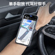 Mixsas Driving Wrist Mobile Phone Holder Live Broadcasting Mobile Phone Strap Magnetic Holder Driving Delivery Cycling Rotating Navigation Equipment Wristband Mobile Phone Holder Black-2 Pack