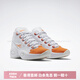 Reebok (Reebok) Hombres y mujeres cuestionan a mediados de la punta de color naranja retro Block Sports Practice Training Basketball Zapatos HR1049 (LSF01) -1 36