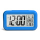 
Extra loud old man blind voice timer buzzer head of bed student charging alarm clock charging electronic luminous time 9906 black - battery model