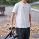 Nike (Nike) 2025 Sommer kurzärmelig, schnell trocknendes Sport-T-Shirt-T-Shirt Herrenhalter, atmungsaktives lässiges Top-Training Dunkelgrau Hv4882-299 Feuchtigkeitsabsorbierend und schwitzend schnell trocknend S 100-120jin [Jin gleich 0,5 kg] ()