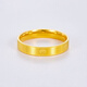 Yongzhe gold rice-shaped ring for female couple, men's ring, pure gold for girlfriend, gold ring for wife, anniversary gift, rice-shaped ring, No. 22 ring, about 2.1g