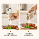 Modern housewife mototo panda quantitative salt shaker sealed moisture-proof kitchen household salt seasoning bottle seasoning jar 2 pack 180ml dual-use quantitative salt shaker