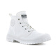 PALLADIUM Pampa everyday versatile non-slip, wear-resistant and breathable high-top canvas shoes, same style for men and women, white 41