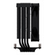 VALKYRIE AQ125 BLACK VK CPU radiateur refroidi par air, anti-gravité quatre caloducs contact direct, ventilateur 12CM, prend en charge LGA1700 AM5