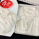 浪莎冰丝睡衣女款2025新款夏季短袖长裤薄款家居服女士夏天仿真丝套装 冰丝高品质-9905[短袖长裤] M建议80-100斤 均码