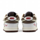耐克（NIKE）定制球鞋 Dunk Low 反转摩卡手绘解构白棕色休闲防滑低帮板鞋 反转摩卡 原鞋货号DD1503-124 41