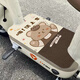 Zi Jiafu Elektrofahrzeug Fußblock Cartoon Seidenring Motorrad Elektrofahrzeug Fuß Pedal Pad Straßenbahn Dekorative Fußpolster kann geschnitten werden.