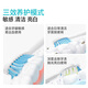 ROAMAN electric toothbrush dentist recommends 48000 high vibration frequency deep cleaning gum protection for couples adult boyfriend and girlfriend birthday gift 2 brush head home appliances national subsidy T3 white