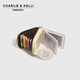 CHARLIE&KELLI brand small c&k bag for women 2025 new card bag cute cartoon 520 gift for girlfriend, cream white