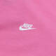 Nike (Nike) Tienda de naves de nave oficial de la manga corta, primavera y verano nuevo ropa deportiva, polo transpirable de moda, camiseta de solapa, FN3895-675/bordado rosa etiqueta pequeña S