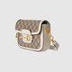 GUCCI (GUCCI) [VENTE HOT] BAG FEMME GUCCI SAGLE SAGLE 1955 SAG SAGLE TOLEVAS AVEC COURTURE DE TRIPE G TRIPE DE COURTURE D BIDE BIT ÉPUPONE SIMPLE ÉBONNE COLODE BLAND 658574 HUHHG 9759