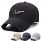MICHAEL JORDAN-NIKE hat spring and autumn style peaked cap outdoor couple sun protection face display men's sun hat casual fishing sunshade Nike quick-drying embroidered letter hook black Nike adjustable (55-60cm)