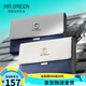 MR.GREEN nail clipper set imported stainless steel manicure tools nail cutting skin cut six-piece set Mr-6628