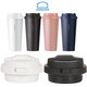
Suitable for Lekou Meet the Yuanqi Coffee Cup LHC3249/3271 Thermal Cup Lid Accessories Bounce Leak Proof Cover Dark Blue