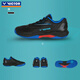 VICTOR's new professional badminton shoes for men and women, training and competition sports shoes, wide-last, non-slip, wear-resistant, cushioning, A391 C, black 39