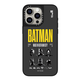C-HOME CO-EXPORTADA PARA iPhone Apple 16Promax Case de teléfono 11/16Plus/13 Batman Caracter 14 Case [CS#13791 Etiqueta de Batman] Genuine Silver Mirror iPhone 16 Pro Max