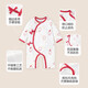 
YEEHOO baby gift box newborn festive red clothes baby gift newborn set gift 100-day gift