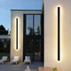 Iluminación ople; Opple ople al aire libre luces de pared impermeables luces de escalera de pasillo largas luces de balcón al aire libre
