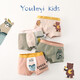 Capítulo genial (Kuzhang) Ayuda para niños Boxer de algodón pantalón de algodón de algodón Algodón 100 No pellizco PP Medium Large Boy Grandeo Cuatro Capas