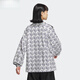阿迪达斯 （adidas）女子立领户外运动休闲满印印花梭织夹克外套JI9766官方旗舰正品 JI9766 XS (155/80A)