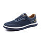 Tulx Men's Shoes para Summer Soft Sole Breathable Outdoor Mesh Mesh Zapatos de moda Sports informales Conducir aire acondicionado Zapatos Azul (9209) 38 (tamaño de zapato de cuero estándar)