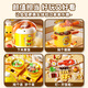 Xidici Children's House Playing Mini Kitchen Cooking Toys Girls Simulation Sound and Photo Induction Cooking Birthday Gift