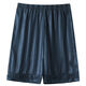 Woodpecker (TUCANO) ice silk pajama pants for men summer large size loose home pants for men shorts for summer thin outfit pants c3294 men #ice silk double pocket L [100-120Jin[Jin equals 0.5 kg]]