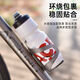 ACRUNU bicycle aluminum alloy water bottle rack mountain road bike frosted water cup holder cycling equipment accessories titanium color