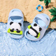 Tudouwu Children's Slippers Baby Croc Shoes Non-slip Boys Girls Infants Children's Indoor and Outdoor Home Beach Sandals Rabbit-White 13.5 Inner Length 14cm Suitable for Feet Length 13-13.5cm