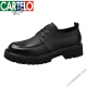 Cartelo Lederschuhe Herren Frühling Atmungsfreie Geschäftslöser lässig Britisch im britischen Stil vielseitig großer Kopf dicker Sohle hoher und niedriger Top Martin Boots Black 6625 Vier-Jahreszeiten Modell 42 Standard Lederschuhgröße