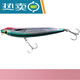 
Blue Sailfish Trail Death Water Floating Pencil Word Dog Luya Bad Little Bad Bad Bad 100mm-15g-739-3d Silver Scale
