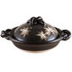 
cocostyle original Wangu Shao hand-painted stewed meat Jing Maple Leaf Casserole Wide body earth pot hot pot earth pot number 6 m3891 0ml