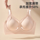 Les gros seins de Tingmei montrent de petits sous-vêtements pour les femmes avec tirant et tirant et fermement le soutien supérieur pour empêcher de s'affronter et de collecter les seins secondaires sans anneaux d'acier Sports Bra