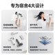 Wu Ke Rechargeable Wireless Hair Dryer Student Dormitory Special Hair Dryer Unplugged Art Entrance Exam USB Lithium Battery Blowing Hot Air High Power Top Gray/27000 mAh Battery Life + 100 Storm Levels + 100,000 RPM