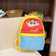 2025 new cute cartoon backpack female college student commuting class schoolbag large capacity travel backpack yellow