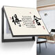 Nouvelle boîte de compteur chinois peinture décorative sans coup de poing de distribution couverture de boîte de peinture suspendue Boîte de peinture chinoise salon à manger salon