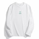 Pang Donglai DL long-sleeved T-shirt men's 2024 new autumn American fashion brand heavy round neck youth clothes men's spring and autumn dark gray pure cotton long-sleeved - 673 XL Recommended 140-170Jin [Jin equals 0.5 kg]